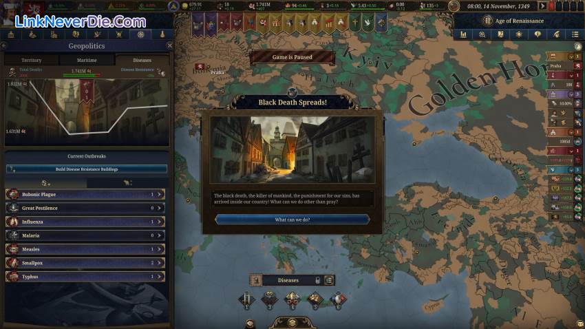 Hình ảnh trong game Europa Universalis V (screenshot)
