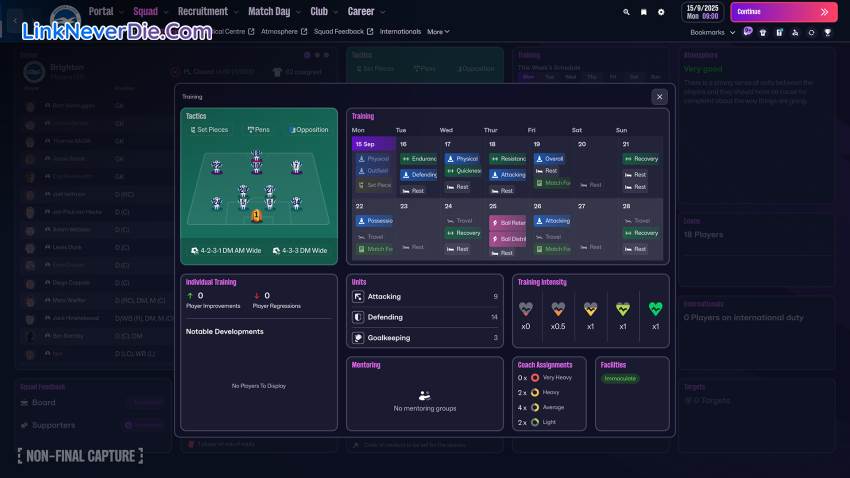 Hình ảnh trong game Football Manager 26 (screenshot)