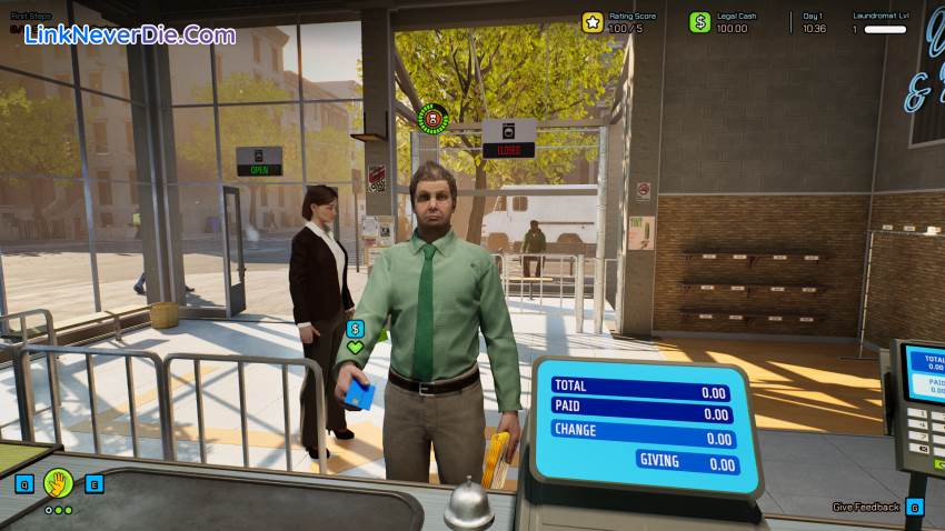 Hình ảnh trong game Laundering Simulator - Clean Cash and Laundry (screenshot)