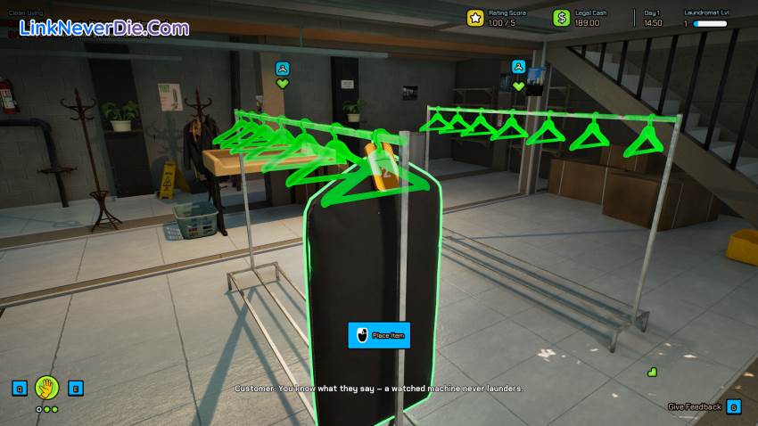 Hình ảnh trong game Laundering Simulator - Clean Cash and Laundry (screenshot)