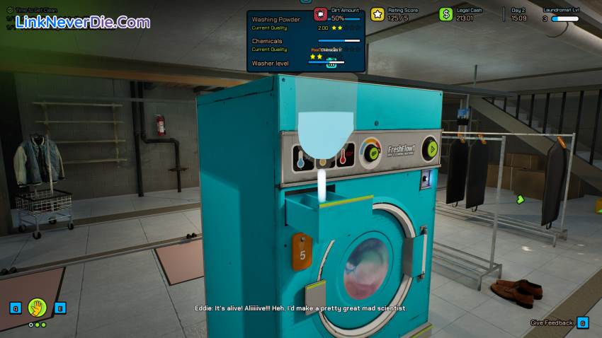 Hình ảnh trong game Laundering Simulator - Clean Cash and Laundry (screenshot)