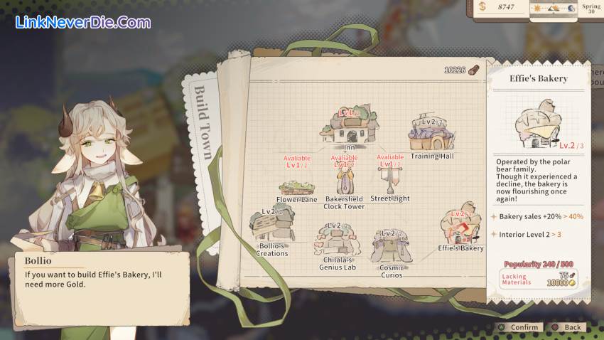 Hình ảnh trong game Aeruta (screenshot)