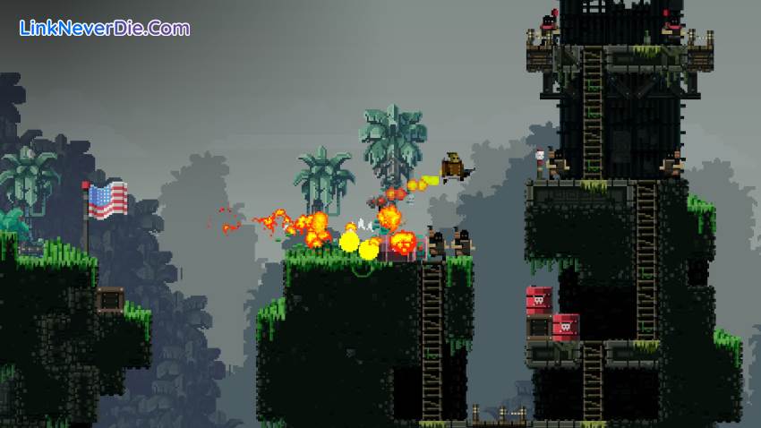 Hình ảnh trong game Broforce (screenshot)