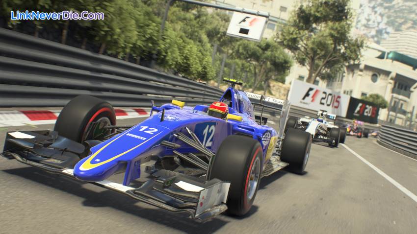 Hình ảnh trong game F1 2015 (screenshot)