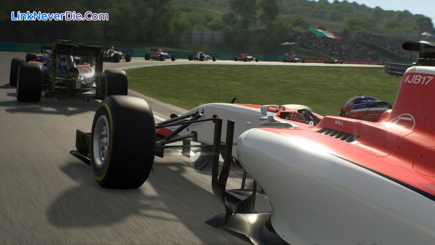 Hình ảnh trong game F1 2015 (screenshot)