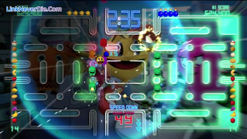 Hình ảnh trong game PAC-MAN Championship Edition DX+ (screenshot)
