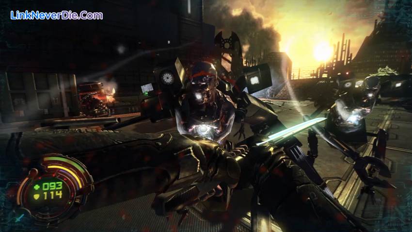 Hình ảnh trong game Hard Reset Redux (screenshot)