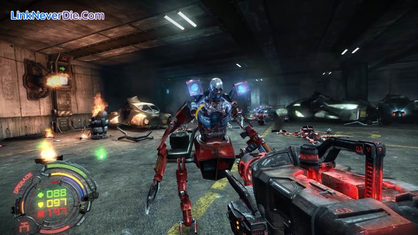 Hình ảnh trong game Hard Reset Redux (screenshot)