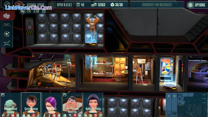 Hình ảnh trong game Cosmonautica (screenshot)
