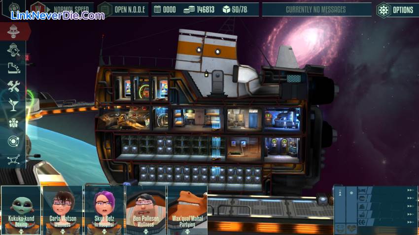 Hình ảnh trong game Cosmonautica (screenshot)