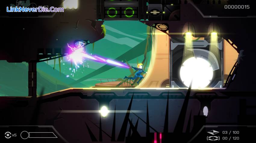 Hình ảnh trong game Velocity 2X (screenshot)