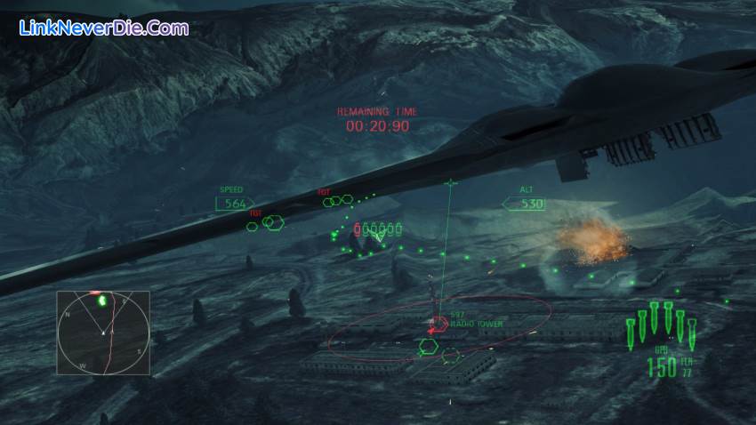 Hình ảnh trong game Ace Combat Assault Horizon (screenshot)