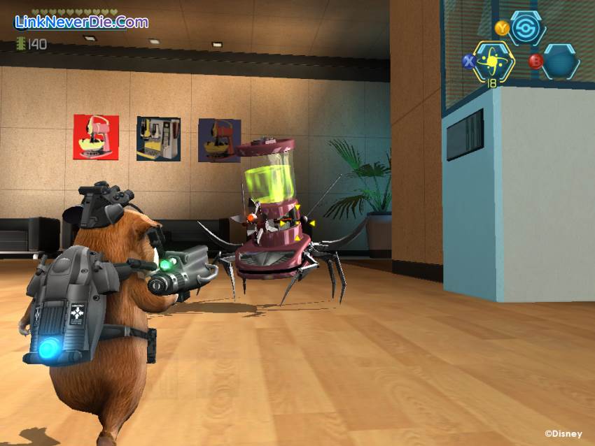 Hình ảnh trong game G-Force (screenshot)