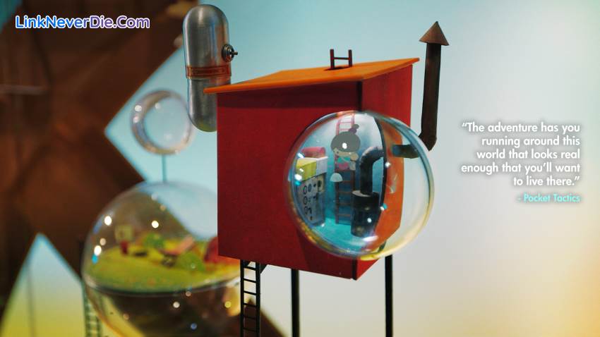 Hình ảnh trong game Lumino City (screenshot)