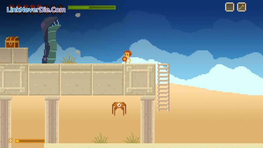 Hình ảnh trong game Elliot Quest (screenshot)