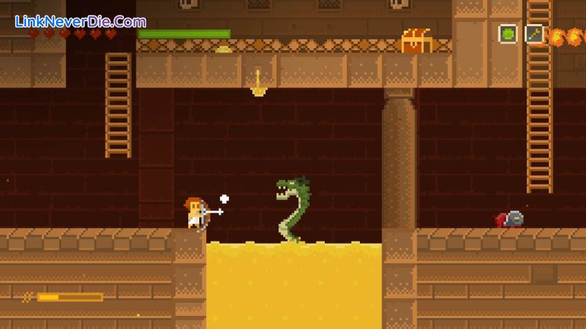 Hình ảnh trong game Elliot Quest (screenshot)