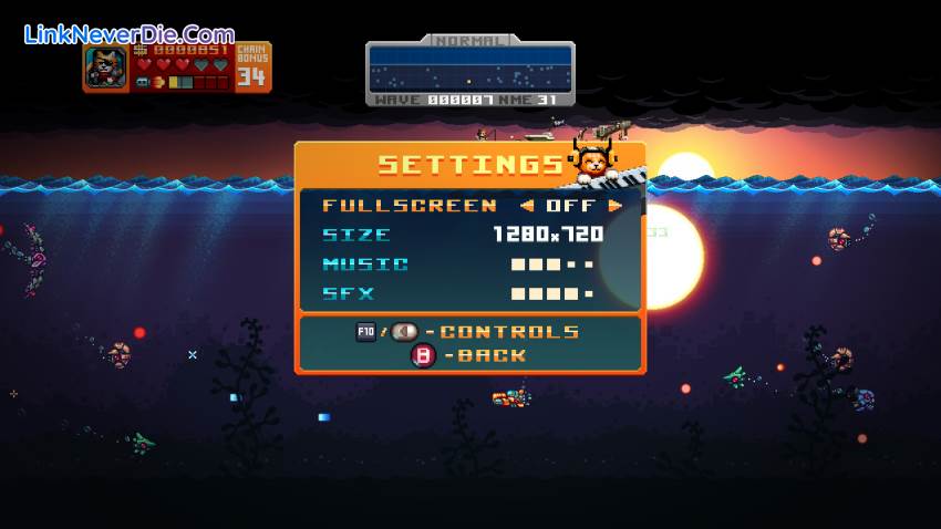 Hình ảnh trong game Aqua Kitty - Milk Mine Defender (screenshot)