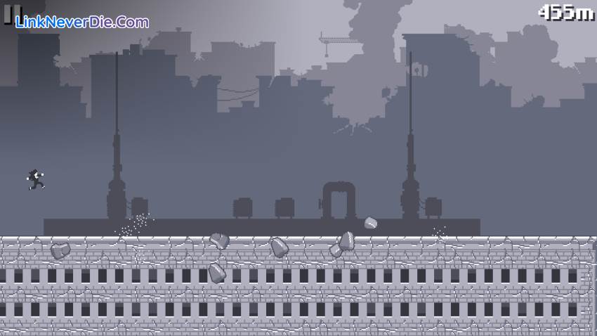 Hình ảnh trong game Canabalt (screenshot)