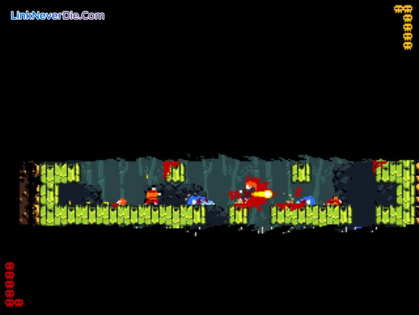 Hình ảnh trong game Samurai Gunn (screenshot)
