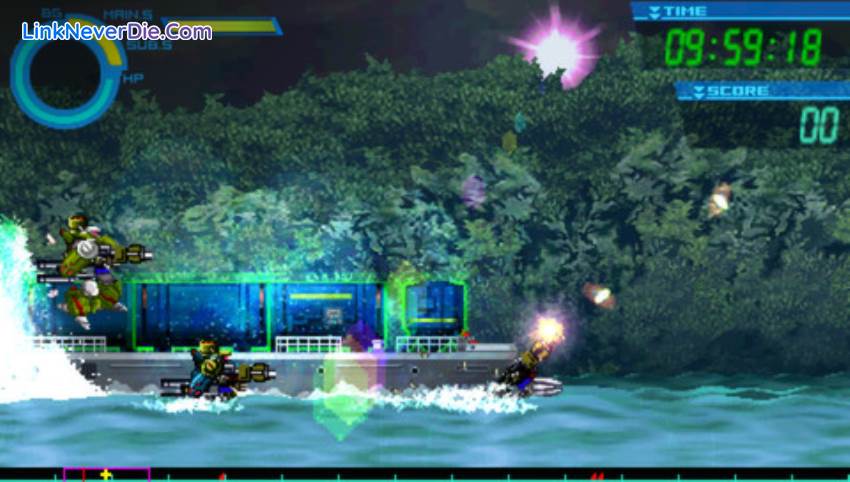 Hình ảnh trong game Gunhound EX (screenshot)