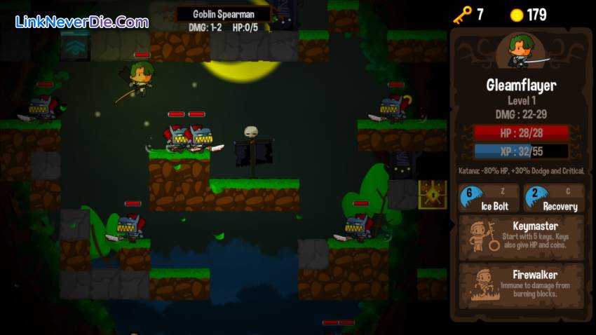Hình ảnh trong game Vertical Drop Heroes HD (screenshot)