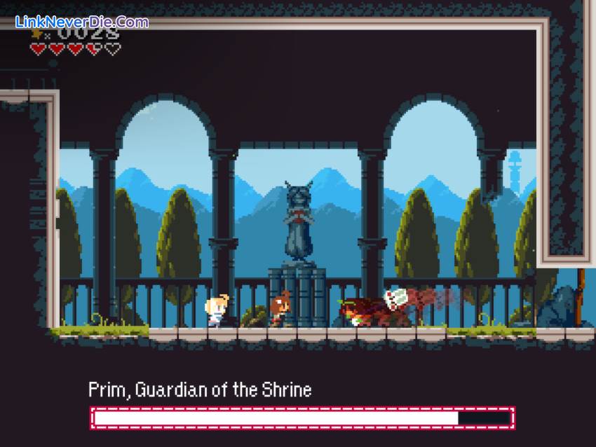 Hình ảnh trong game Momodora III (screenshot)