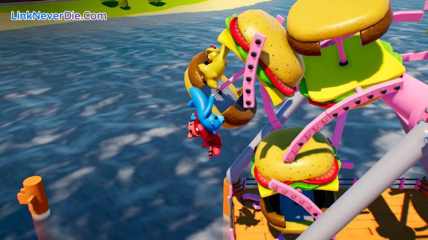 Hình ảnh trong game Gang Beasts (screenshot)