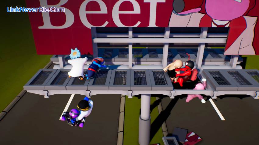 Hình ảnh trong game Gang Beasts (screenshot)