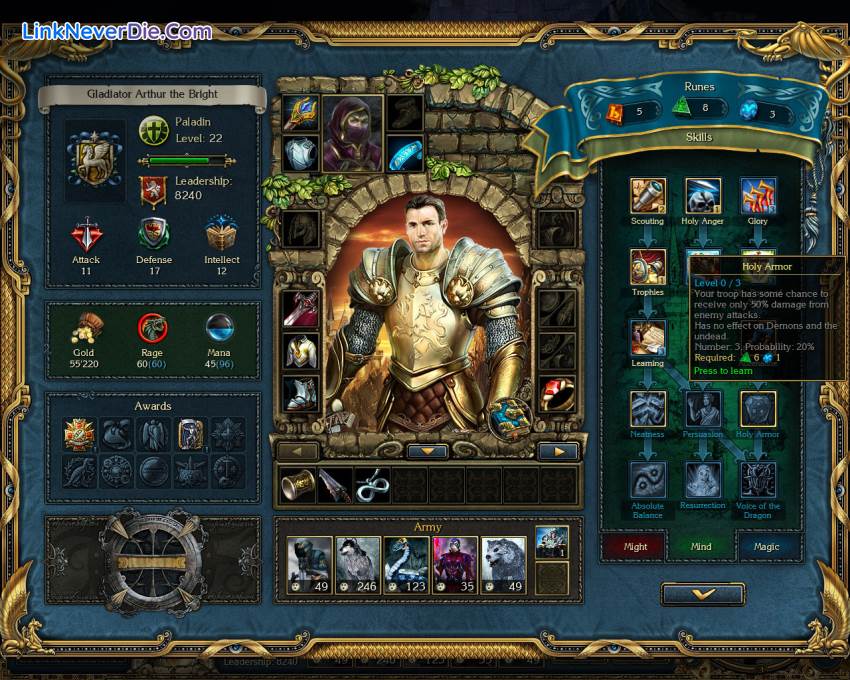 Hình ảnh trong game King's Bounty: Crossworlds Game of the Year Edition (screenshot)