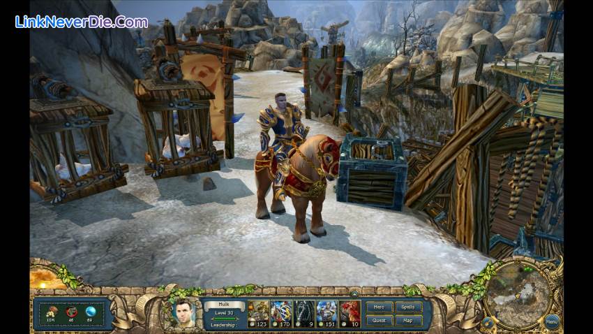 Hình ảnh trong game King's Bounty: The Legend (screenshot)
