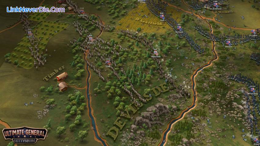 Hình ảnh trong game Ultimate General: Gettysburg (screenshot)