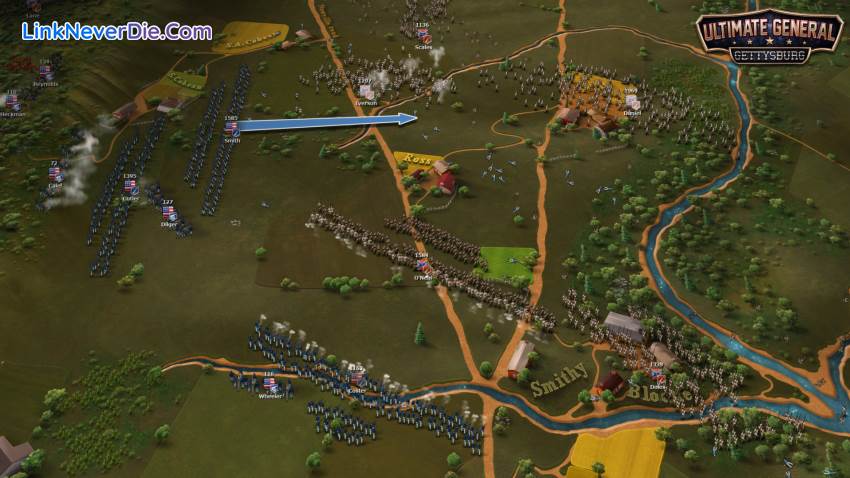 Hình ảnh trong game Ultimate General: Gettysburg (screenshot)