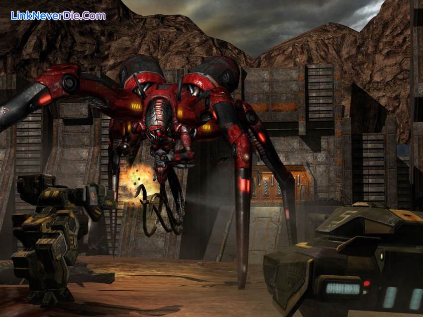 Hình ảnh trong game Quake 4 (screenshot)