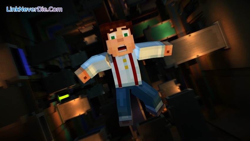 Hình ảnh trong game Minecraft Story Mode (screenshot)