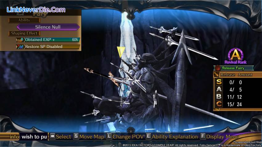 Hình ảnh trong game Fairy Fencer F (screenshot)