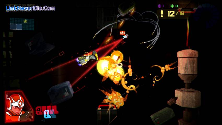 Hình ảnh trong game GALAK-Z (screenshot)