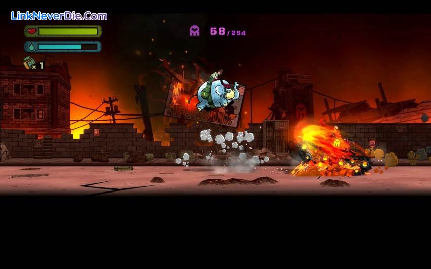 Hình ảnh trong game Tembo The Badass Elephant (screenshot)