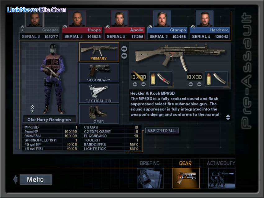 Hình ảnh trong game SWAT 3: Tactical Game Of The Year Edition (screenshot)