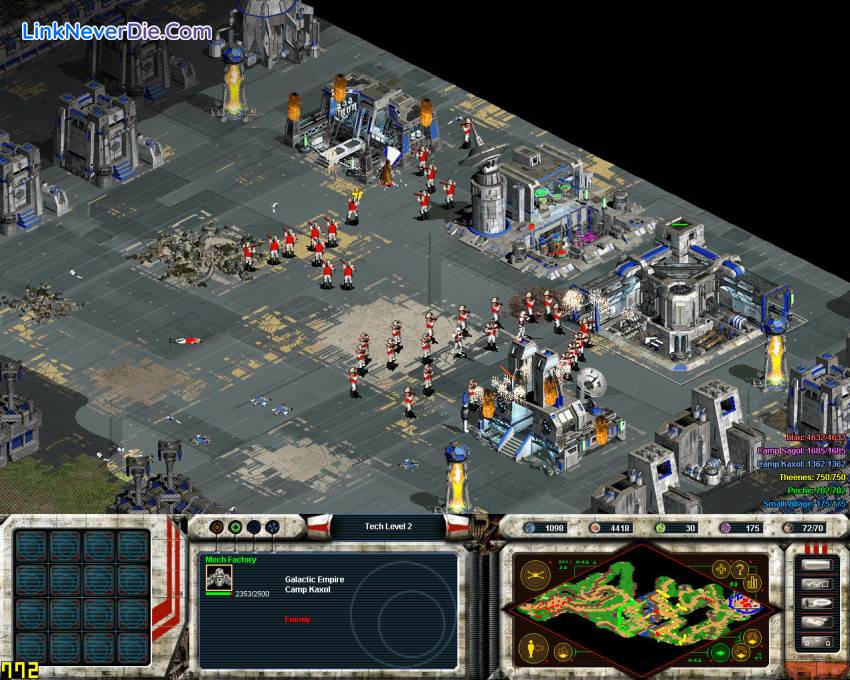 Hình ảnh trong game Star Wars Galactic Battlegrounds Saga (screenshot)
