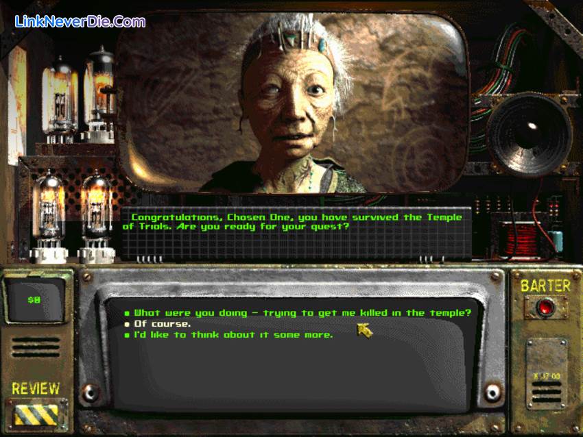 Hình ảnh trong game Fallout 2 (screenshot)
