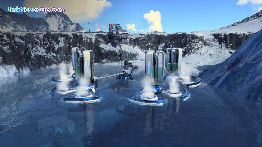 Hình ảnh trong game Anno 2205 (screenshot)
