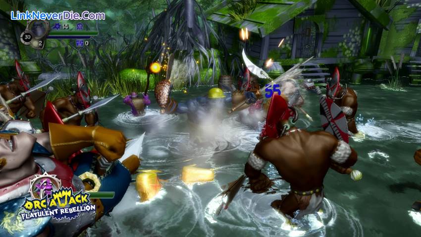 Hình ảnh trong game Orc Attack Flatulent Rebellion (screenshot)