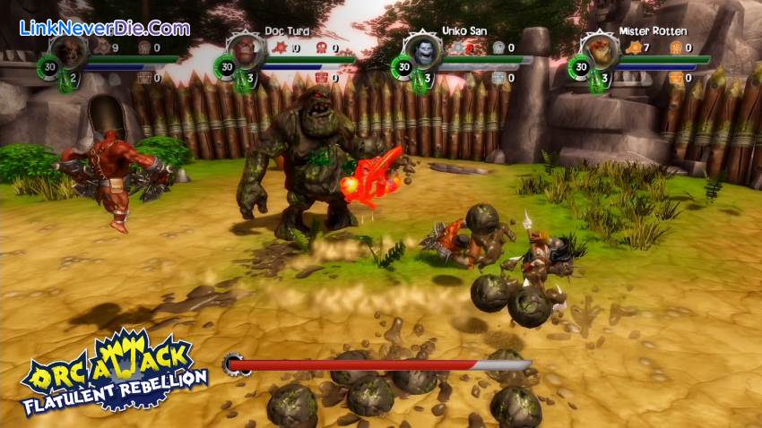 Hình ảnh trong game Orc Attack Flatulent Rebellion (screenshot)
