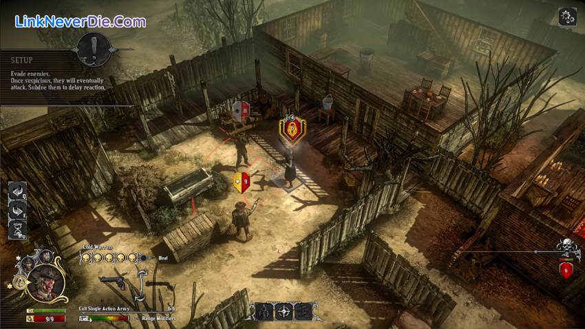 Hình ảnh trong game Hard West (screenshot)