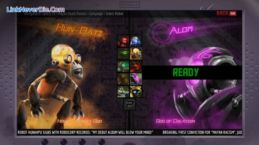 Hình ảnh trong game Mayan Death Robots (screenshot)
