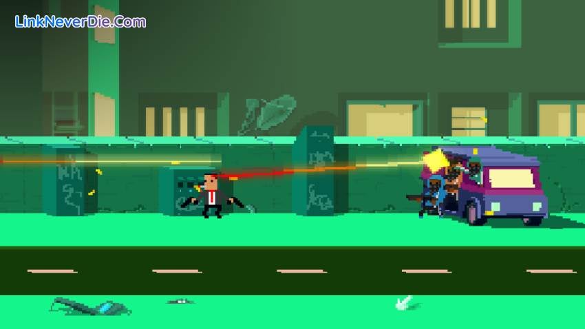 Hình ảnh trong game Not a Hero (screenshot)