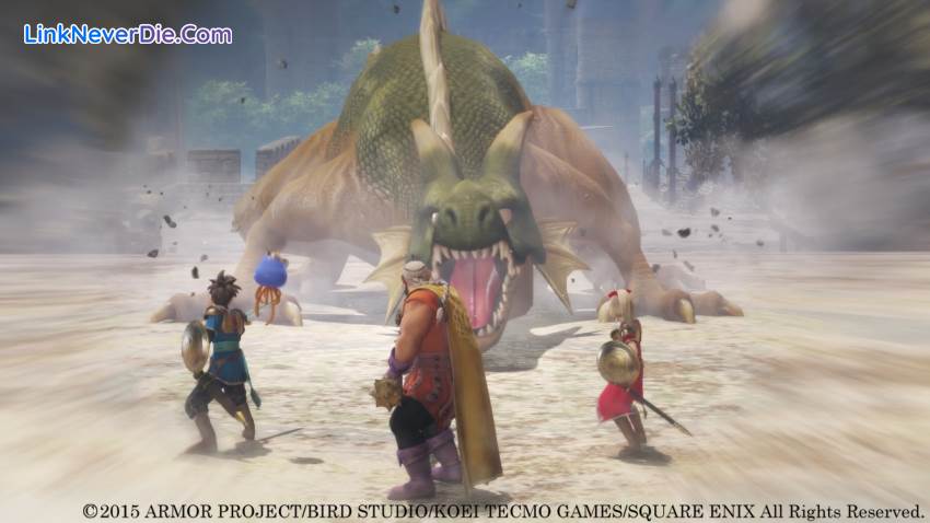Hình ảnh trong game Dragon Quest Hero Slime Edition (screenshot)