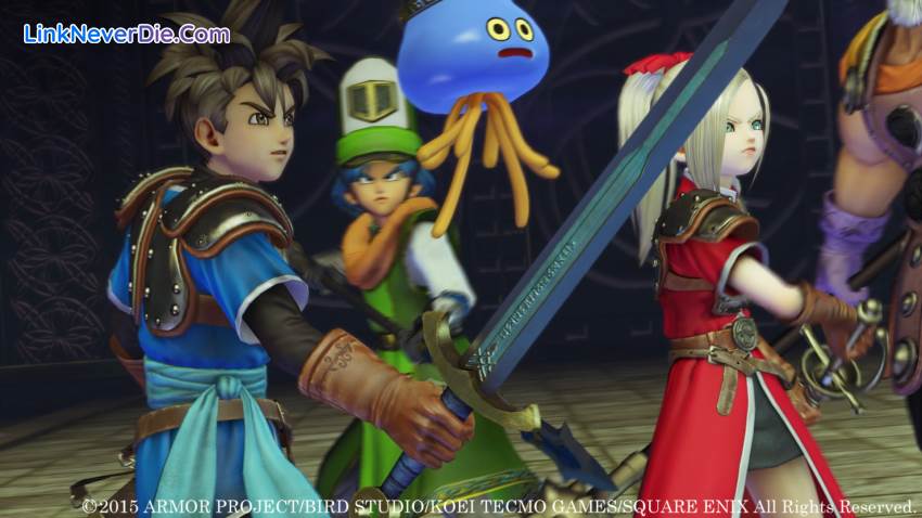 Hình ảnh trong game Dragon Quest Hero Slime Edition (screenshot)