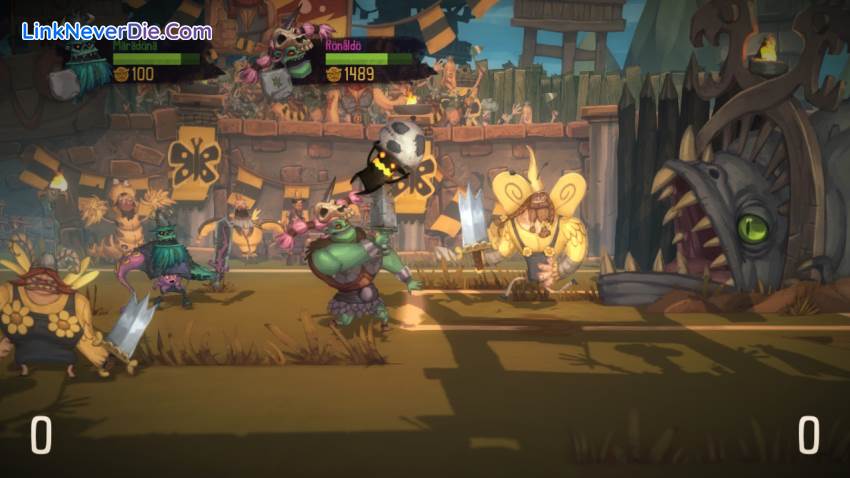 Hình ảnh trong game Zombie Vikings (screenshot)