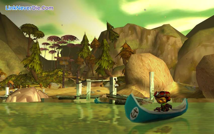 Hình ảnh trong game Psychonauts (screenshot)
